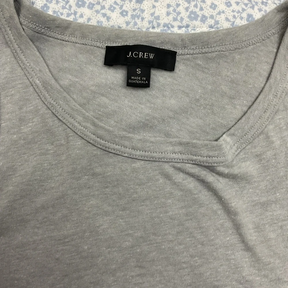 J. Crew Light Gray Sleeveless Dress
